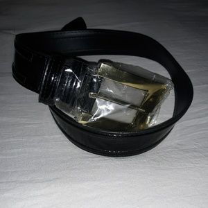 Leather belt